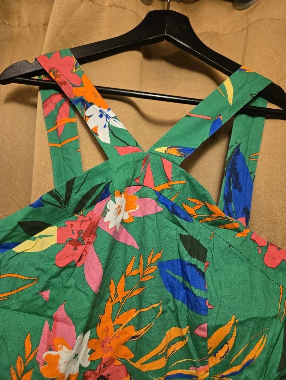 J. Crew vibrant green
